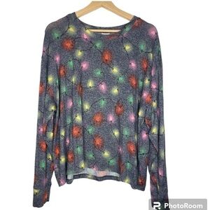 PINK SLEEPWARE HOLIDAY LIGHTS SOFT TOP SIZE XL